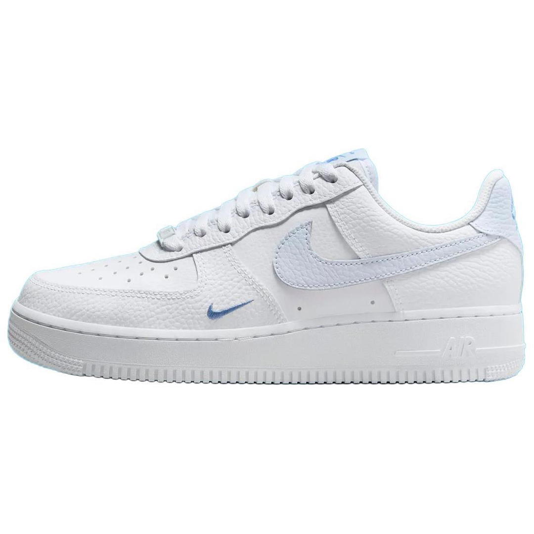 Nike Nike Air Force 1 Anti Slip Wear Resistant Low Top Skateboard Shoes Unisex White