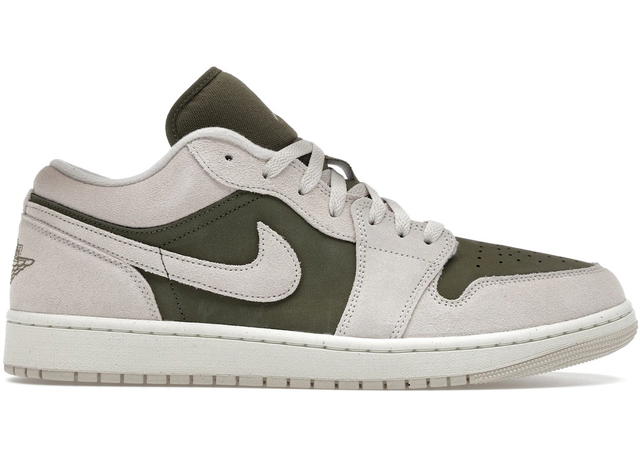Jordan Jordan 1 Low SE Medium Olive Sail - view 1