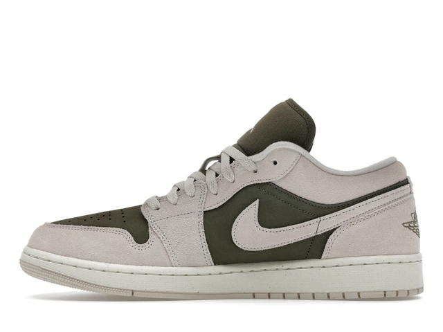 Jordan Jordan 1 Low SE Medium Olive Sail - view 3