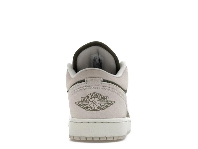 Jordan Jordan 1 Low SE Medium Olive Sail - view 4