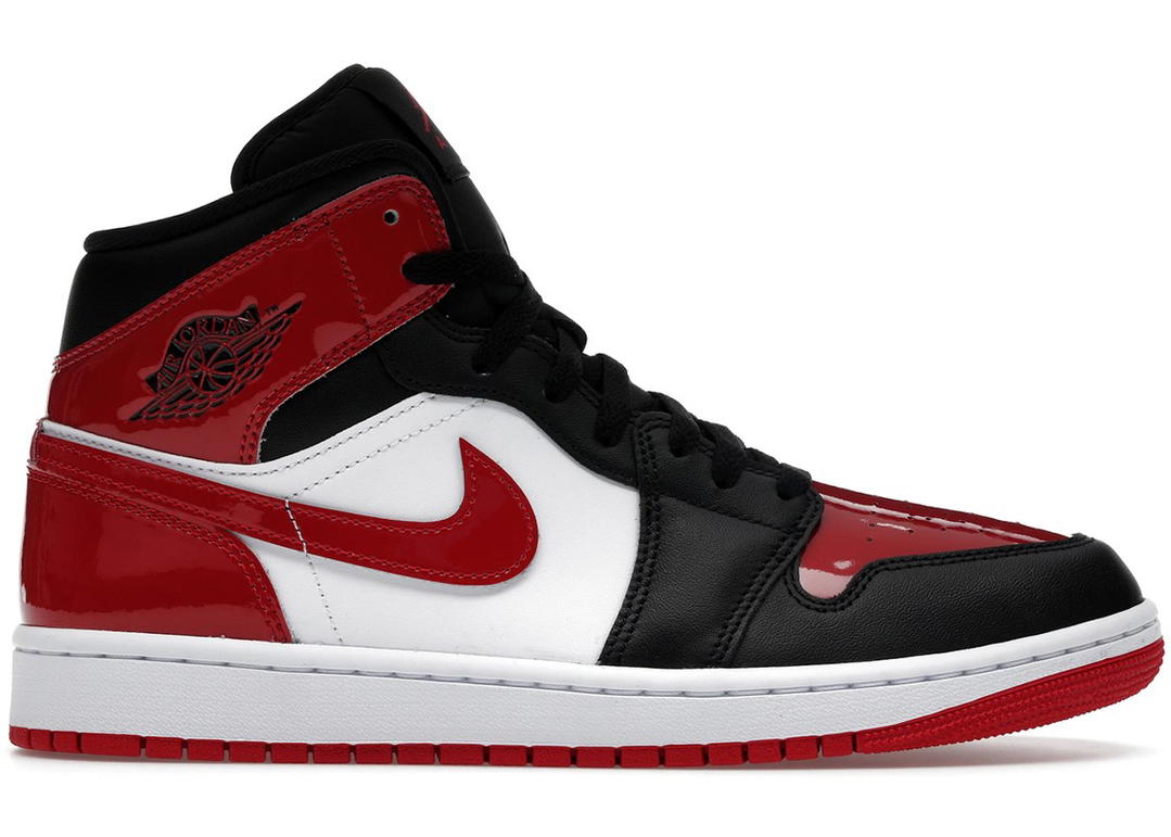 Jordan Jordan Air 1 Mid Black Varsity Red