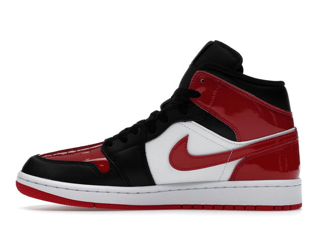 Jordan Jordan Air 1 Mid Black Varsity Red - view 3