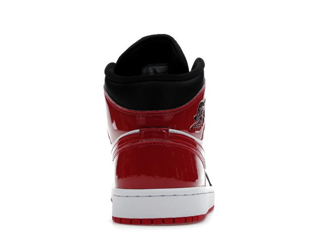 Jordan Jordan Air 1 Mid Black Varsity Red - view 4