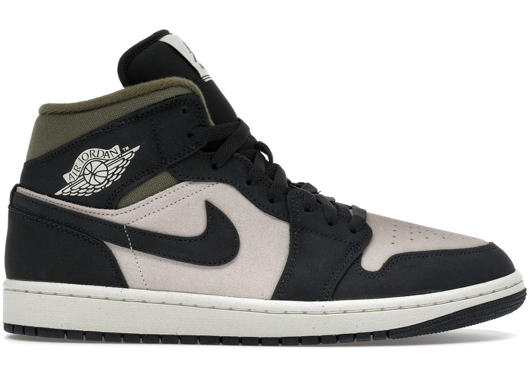 Jordan Jordan 1 Mid SE Off Noir Medium Olive