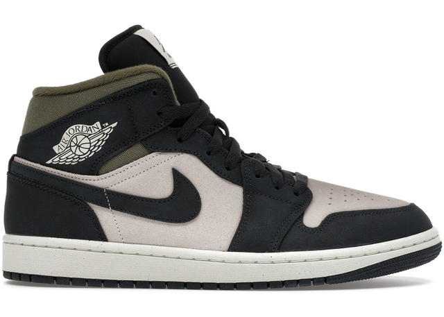 Jordan Jordan 1 Mid SE Off Noir Medium Olive - view 1