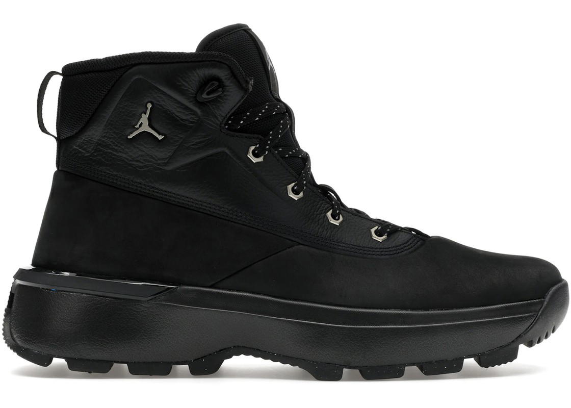 Jordan Jordan City Boot Black Metallic Silver