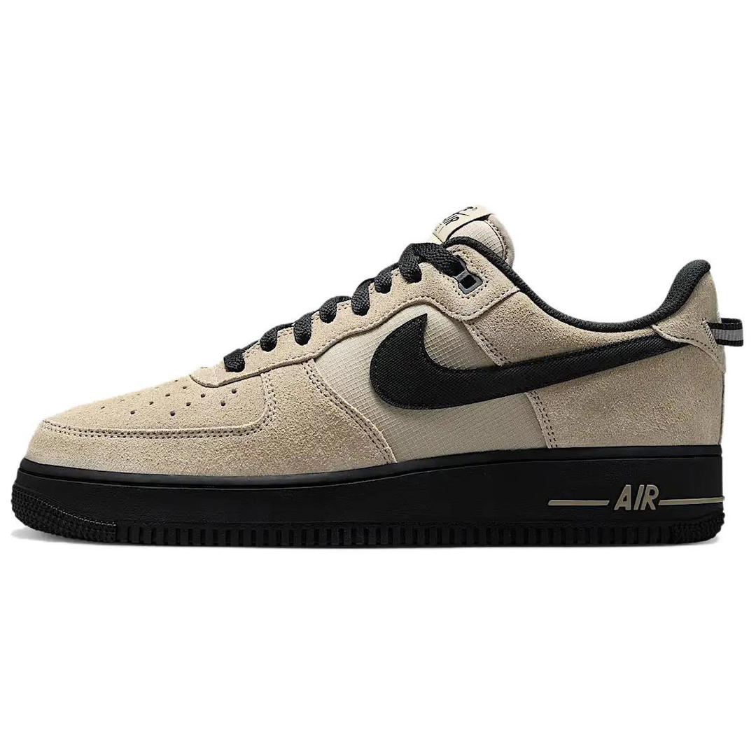Nike Nike Air Force 1 Anti Slip Wear Resistant Low Top Skateboard Shoes Unisex Brown