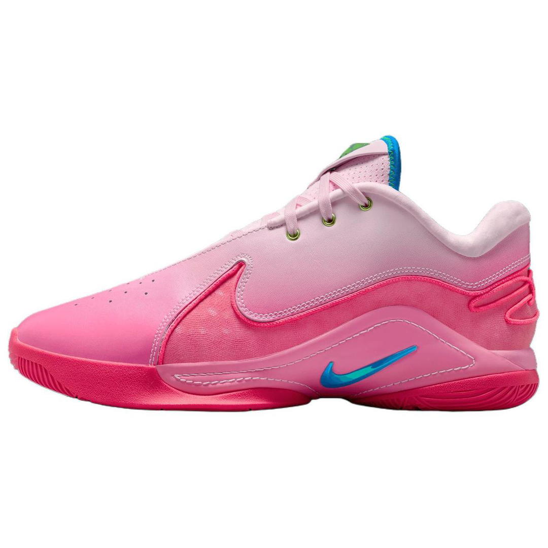 Nike Nike LeBron 22 Anti Slip Wear Resistant Low Top Basketball Shoes Men's Pink White