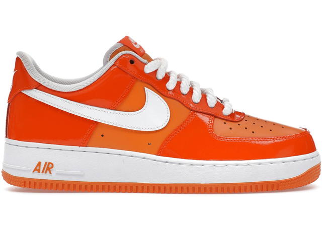 Nike Nike Air Force 1 Low '07 Orange White Patent - view 1
