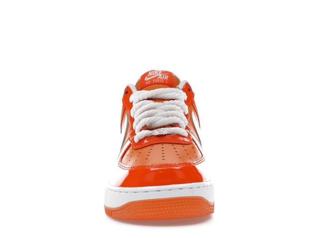 Nike Nike Air Force 1 Low '07 Orange White Patent - view 2