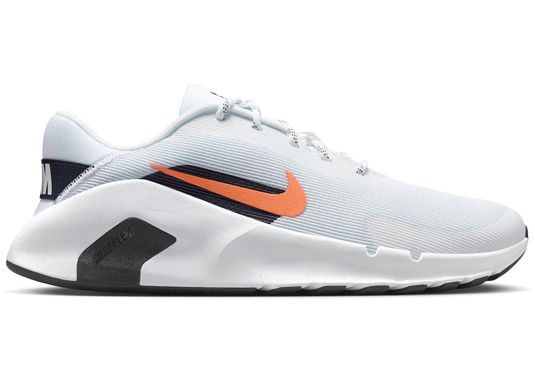 Nike Nike Flex Train White Black Safety Orange