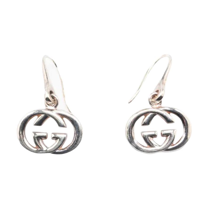 Gucci Gucci Silver Earrings Women's Silver