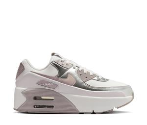 Buy Nike Air Max 90 LV8 Summit White Vast Grey Metallic Platinum College Grey (Women's) at Sasom – Authentic and Ready to Ship