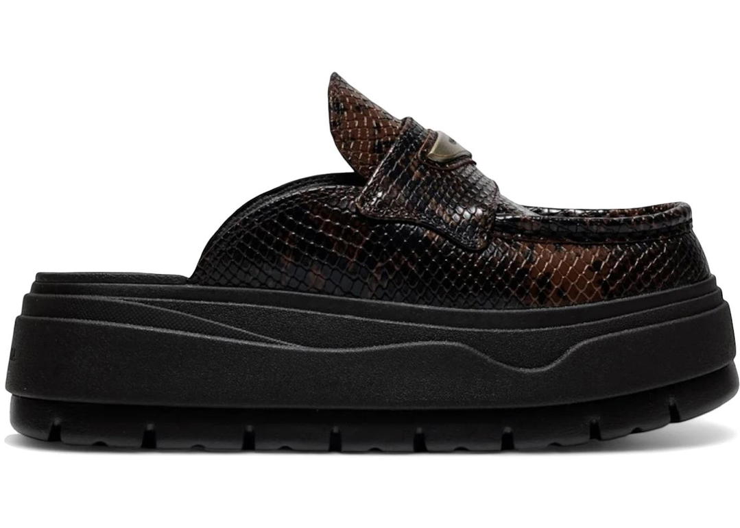 Jordan Jordan Mule Croc Velvet Brown (Women's)