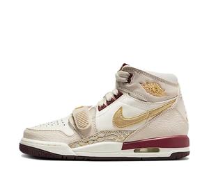 Buy Jordan Legacy 312 Anti Slip Wear Resistant High Top Vintage Basketball Shoes GS Beige at Sasom – Authentic and Ready to Ship