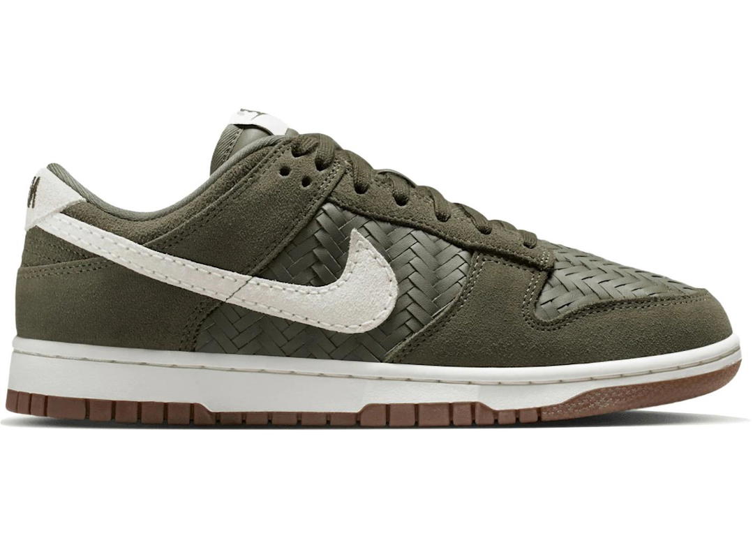 Nike Nike Dunk Low Premium SE Woven Medium Olive Gum (Women's)