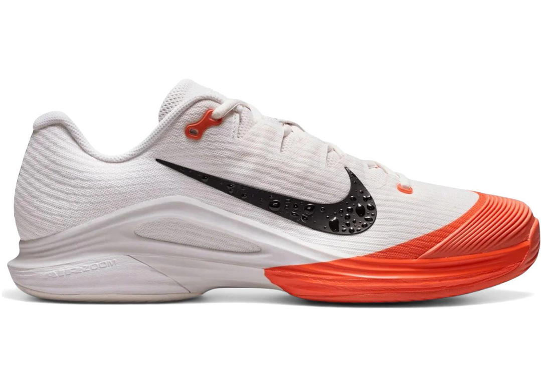 Nike Nike Court Air Zoom Vapor 12 HC Sail Turf Orange