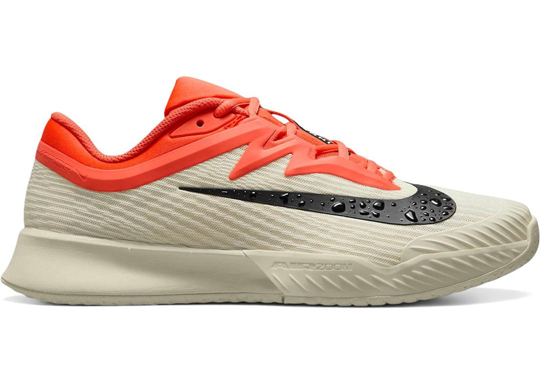 Nike Nike Court Air Zoom Vapor Pro 3 HC Sail Turf Orange