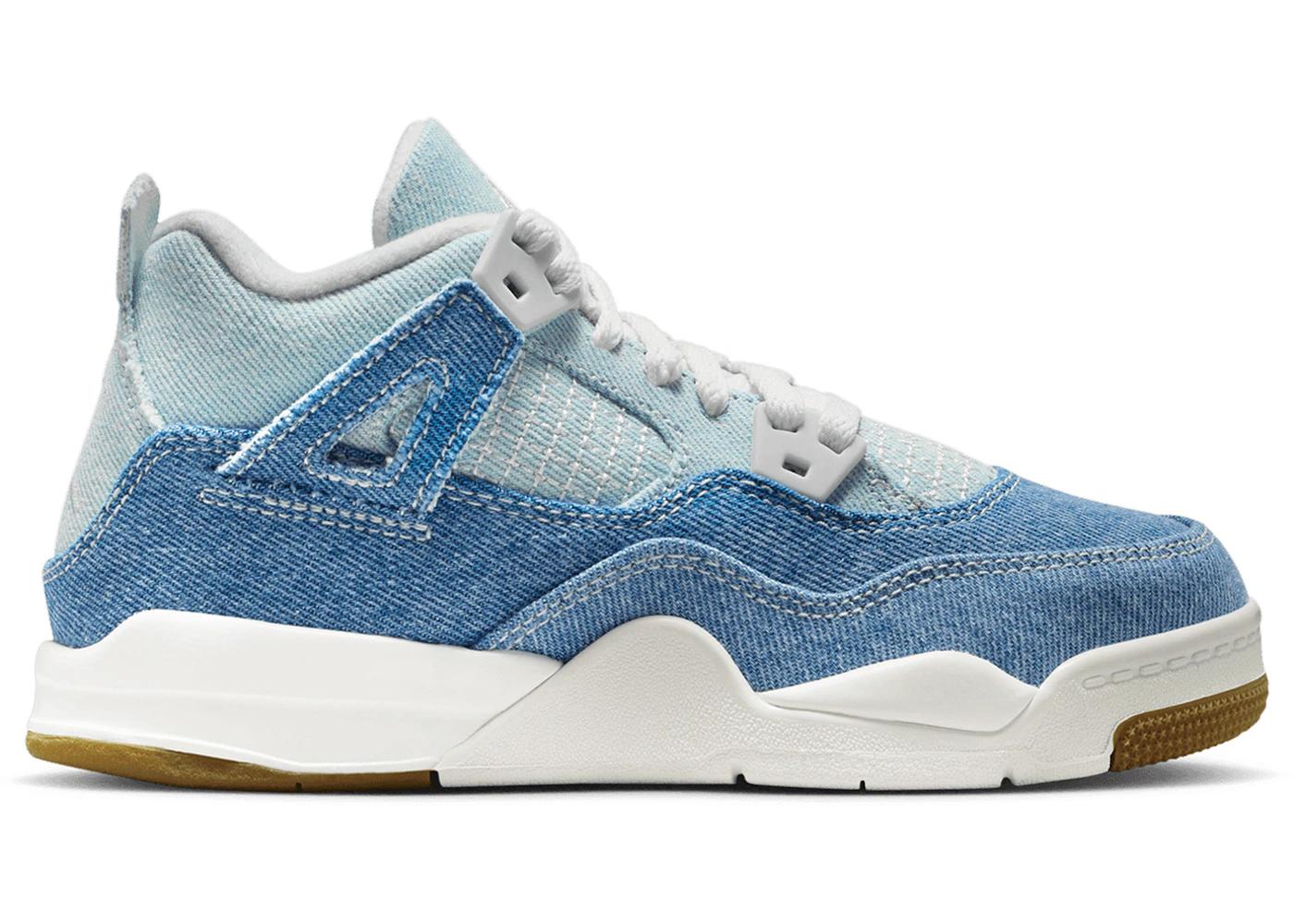 Jordan Jordan 4 Retro TEX Denim Worn Blue (PS)