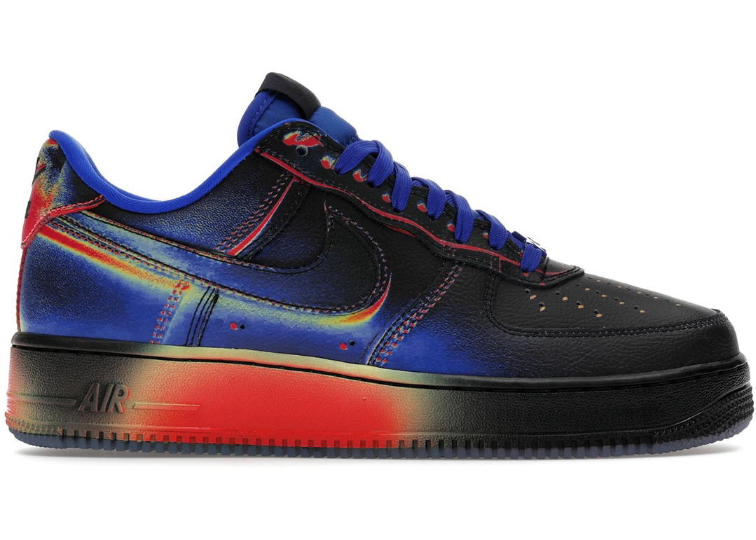 Nike Nike Air Force 1 Low Retro Heat Map Black Racer Blue
