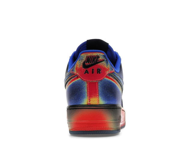 Nike Nike Air Force 1 Low Retro Heat Map Black Racer Blue - view 4