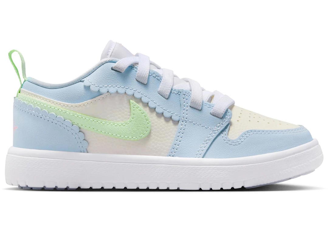 Jordan Jordan 1 Low ALT SE Half Blue Sail Vapor Green (PS)