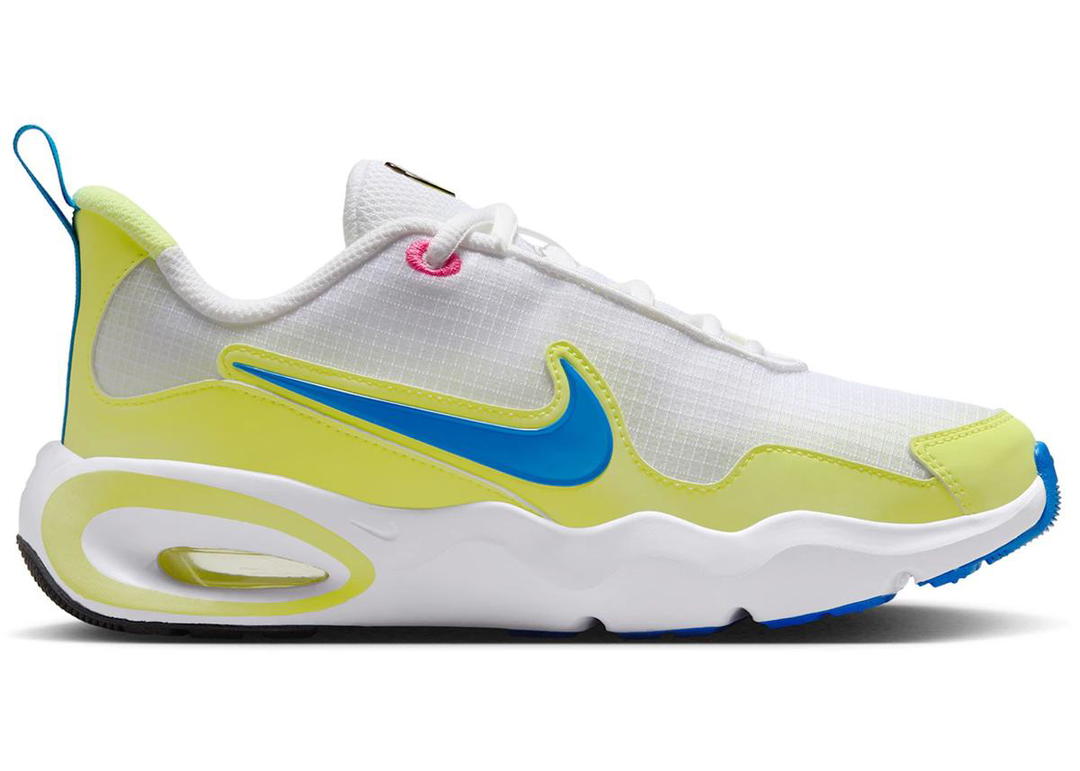 Nike Nike Air Max Nova White Light Lemon Twist Black Photo Blue (GS)