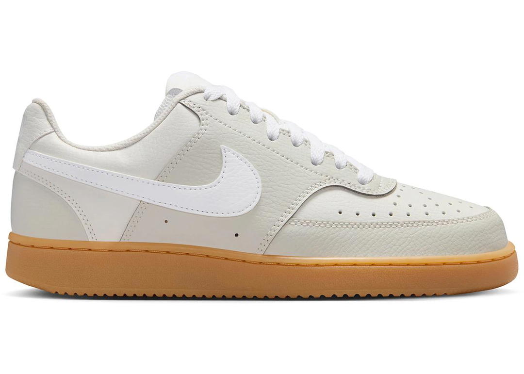 Nike Nike Court Vision Low Light Bone Phantom Gum Yellow White (Women's)