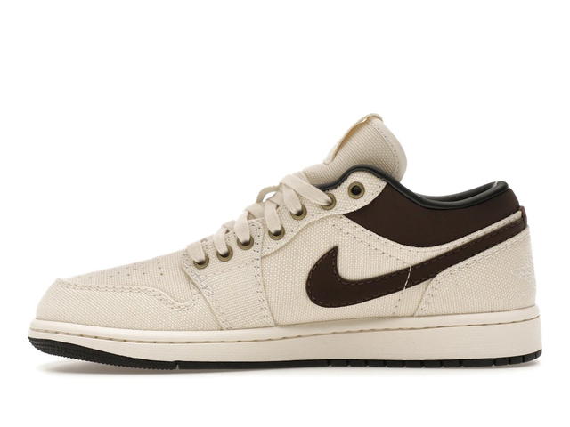 Jordan Jordan 1 Low Premium Pale Ivory Off Noir Baroque Brown - view 3