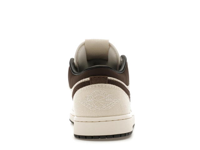 Jordan Jordan 1 Low Premium Pale Ivory Off Noir Baroque Brown - view 4