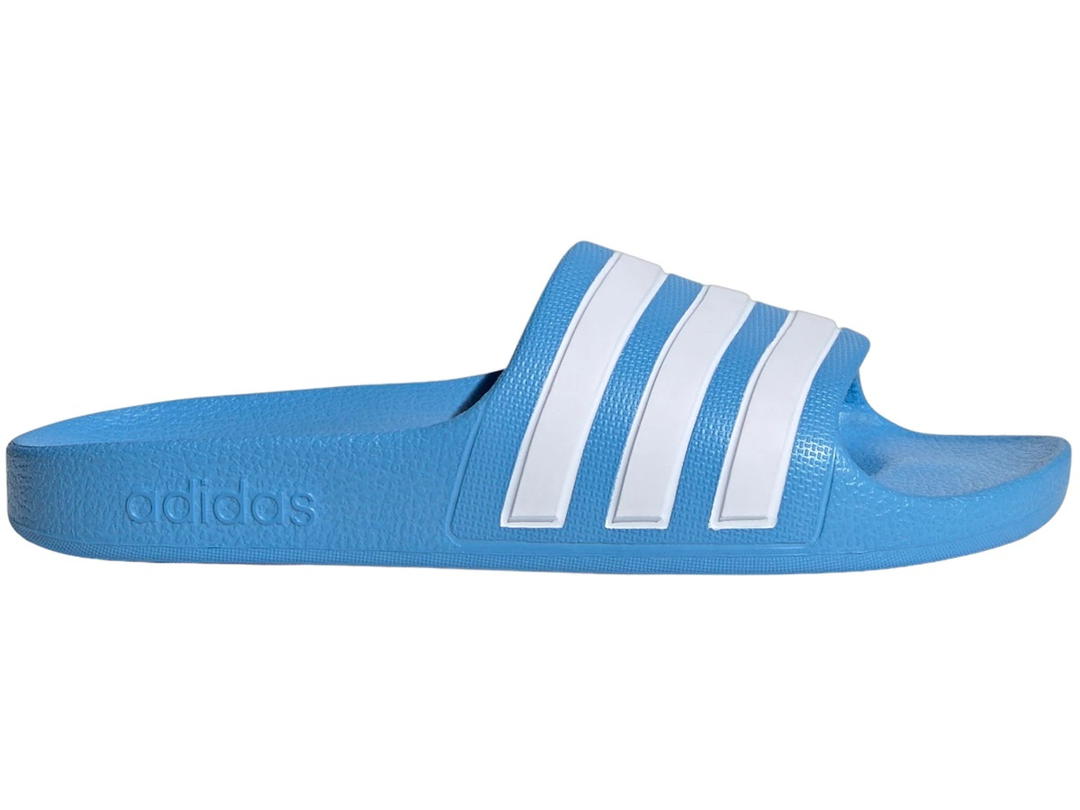adidas adidas Adilette Aqua Slides Blue Burst Cloud White (GS)
