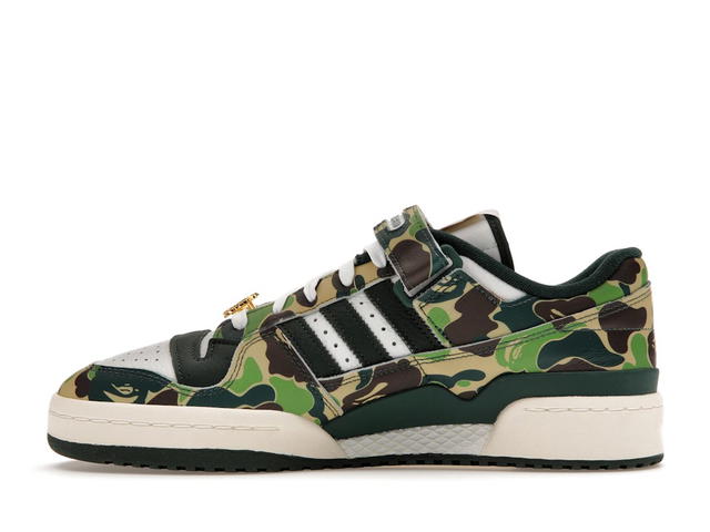 adidas adidas Forum 84 Low Bape 30th Anniversary Green Camo - view 3