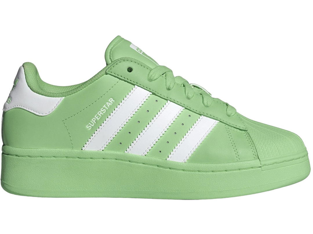 adidas adidas Superstar XLG Semi Green Spark Cloud White (Women's)