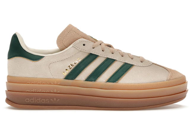 adidas adidas Gazelle Bold Magic Beige Collegiate Green (Women's) - view 1