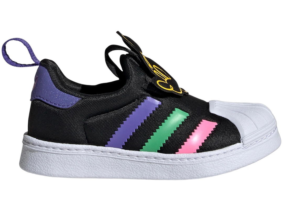 adidas adidas Superstar 360 Disney Mickey Core Black Cloud White Yellow (TD)