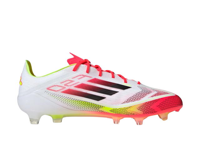 adidas adidas F50 Elite Firm Ground Cleats Cloud White Core Black And Solar Yellow - view 1