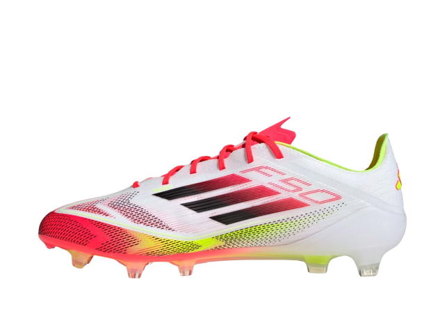 adidas adidas F50 Elite Firm Ground Cleats Cloud White Core Black And Solar Yellow - view 2