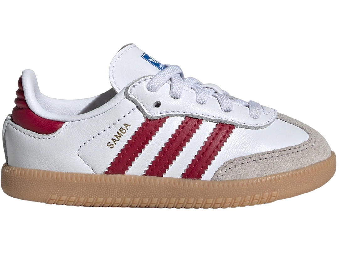 adidas adidas Samba OG Cloud White Collegiate Burgundy Gum (TD)