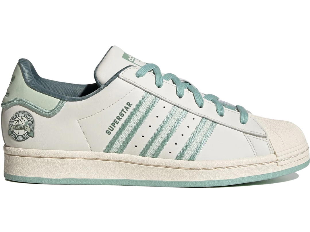 adidas adidas Superstar Originals Chalk White Green (Women's)
