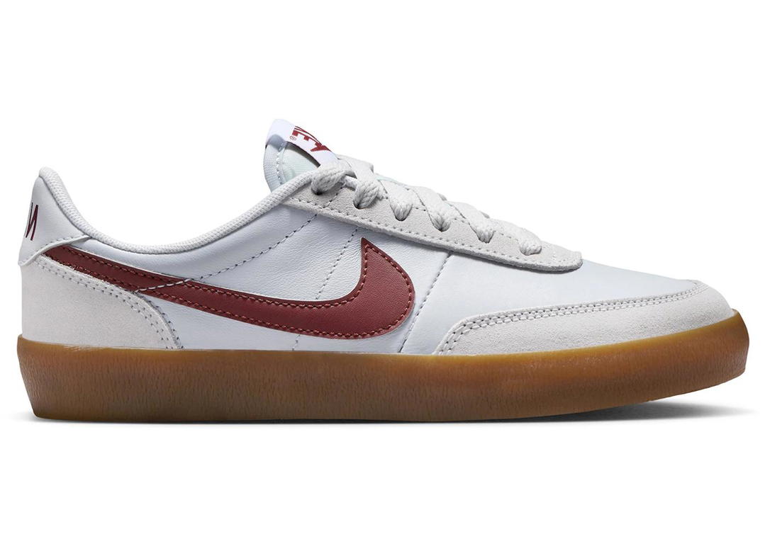 Nike Nike Killshot 2 Pure Platinum Gum Medium Brown White Dark Team Red (GS)