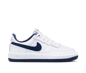 Buy Nike Force 1 Low White Football Grey Midnight Navy (PS) at Sasom – Authentic and Ready to Ship