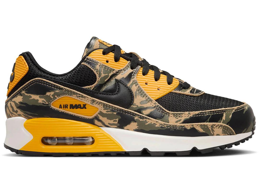 Nike Nike Air Max 90 Premium Black University Gold Camo