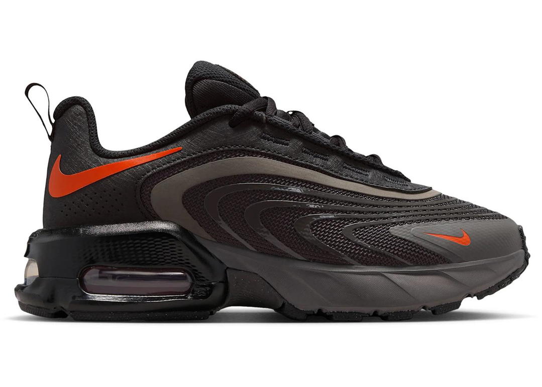 Nike Nike Air Max Fire Medium Ash Black Orange (GS)