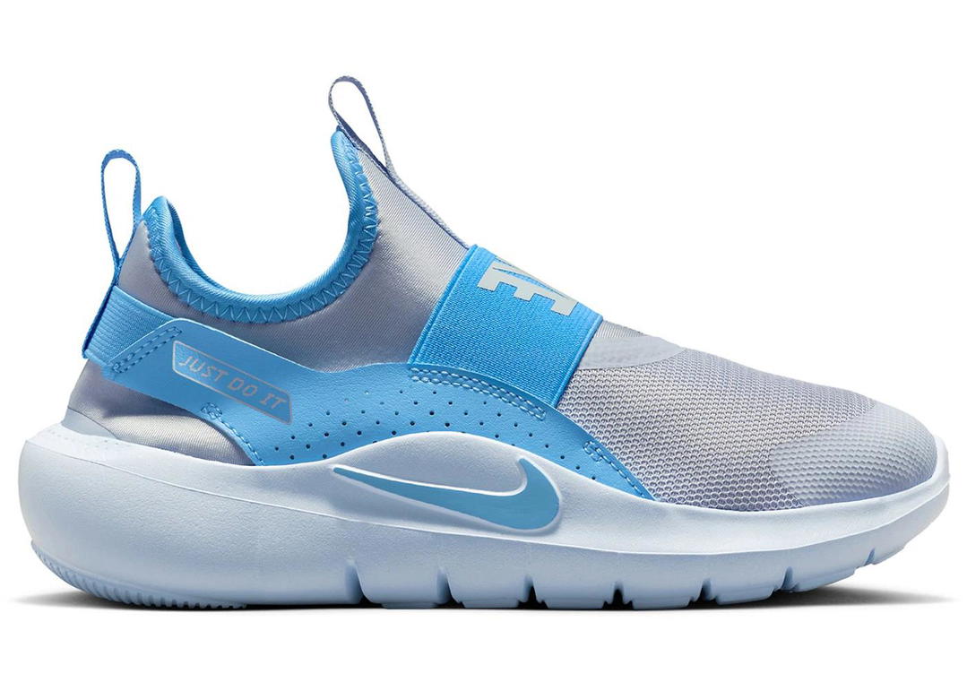 Nike Nike Flex Runner 4 Ghost Football Grey University Blue (GS)