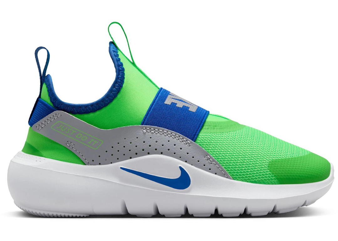 Nike Nike Flex Runner 4 Green Strike Game Royal (PS)