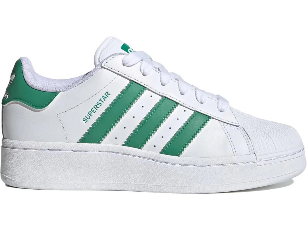 adidas adidas Superstar XLG White Semi Court Green (Women's)