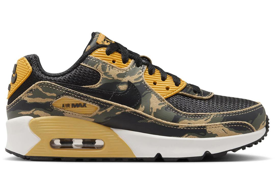 Nike Nike Air Max 90 Black University Gold Camo (GS)