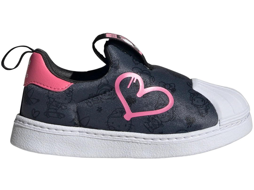 adidas adidas Superstar 360 Hello Kitty And Friends Carbon Core Black Pink Fusion (TD)