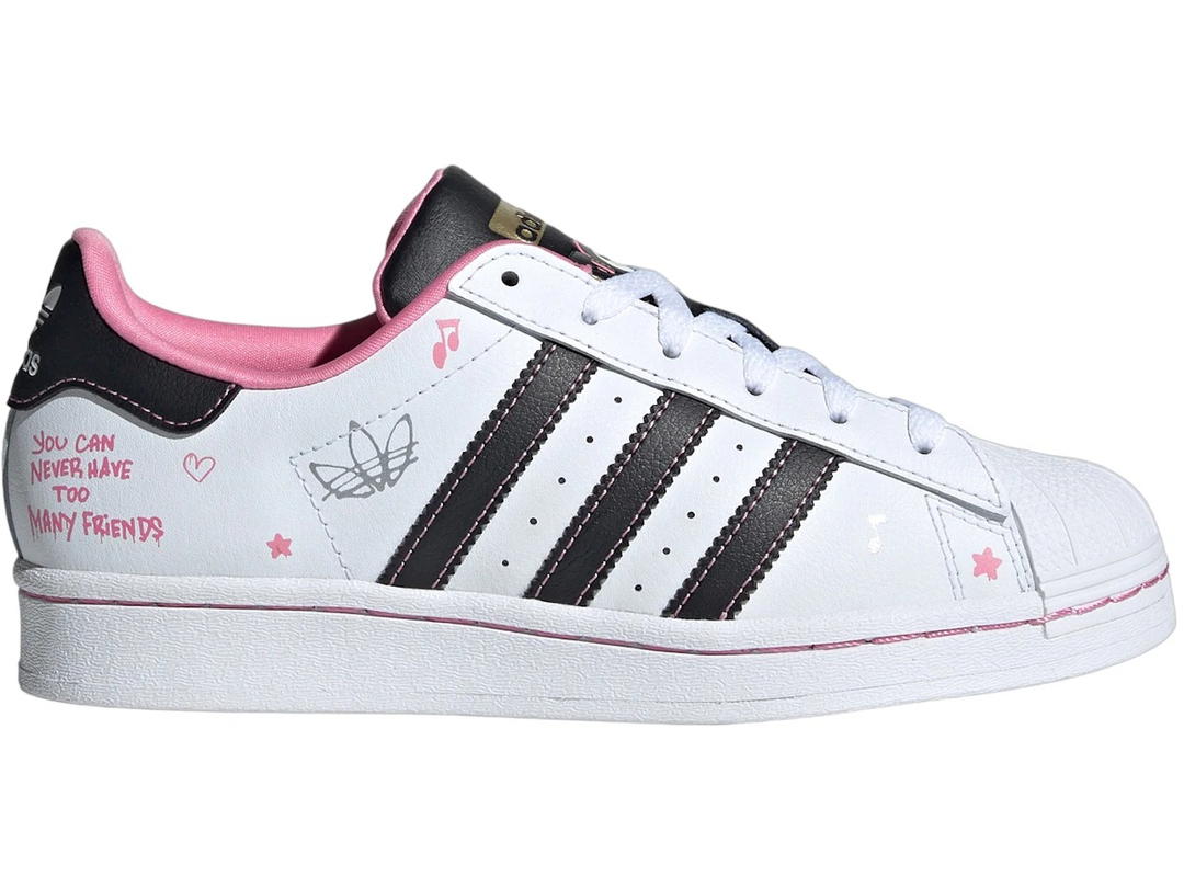 adidas adidas Superstar Hello Kitty And Friends Bliss Pink Cloud White Core Black (GS)