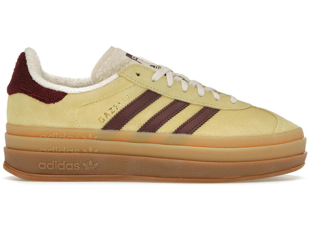 adidas adidas Gazelle Bold Almost Yellow Maroon (Women's)